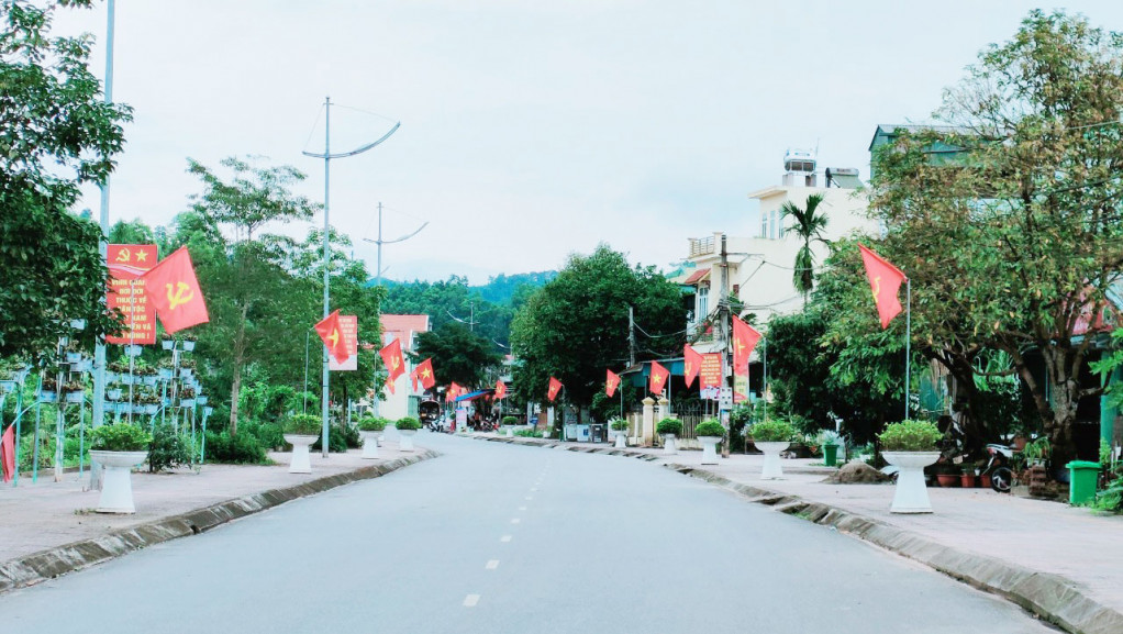 Xã nông thôn mới kiểu mẫu Tiên Lãng, huyện Tiên Yên, tỉnh Quảng Ninh (Ảnh: Xuân Thao)