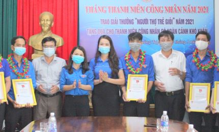 Quảng Trị: Trao giải thưởng “Người thợ trẻ giỏi” năm 2021