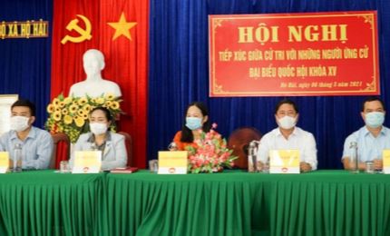 Ninh Thuận: Các ứng cử đại biểu Quốc hội khóa XV tiếp xúc cử tri