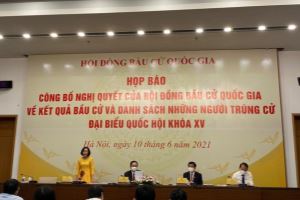 Công bố người trúng cử đại biểu Quốc hội khoá XV tại TP Hồ Chí Minh