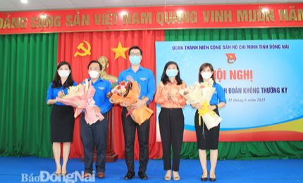 Đồng chí Võ Văn Trung được bầu làm Phó bí thư Tỉnh đoàn tỉnh Đồng Nai khóa IX