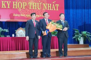 Đồng chí Phan Việt Cường tái đắc cử chức danh Chủ tịch HĐND tỉnh Quảng Nam