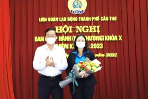 Bà Lê Thị Sương Mai được bầu giữ chức Chủ tịch LĐLĐ TP Cần Thơ