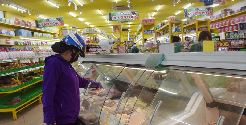 Đảm bảo cung ứng đủ hàng hóa tiêu dùng thiết yếu tại các siêu thị, cửa hàng tiện lợi.