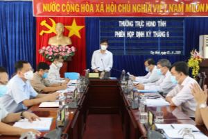 Tây Ninh: Bàn thảo nhiều nội dung quan trọng tại phiên họp Thường trực HÐND