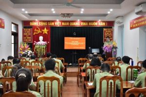 Cục QLTT Tuyên Quang học tập NQ Đại hội lần thứ XIII của Đảng